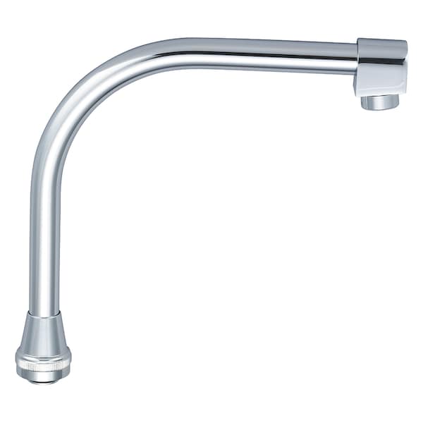 7-1/4" Swivel High Rise Spout With Aerator, Polished Chrome